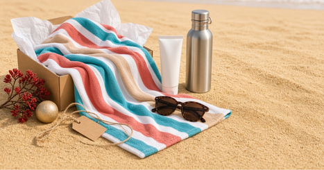 custom beach towel